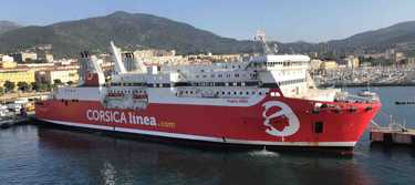 Corsica Linea: prix, horaires et réservation de billets de bateau